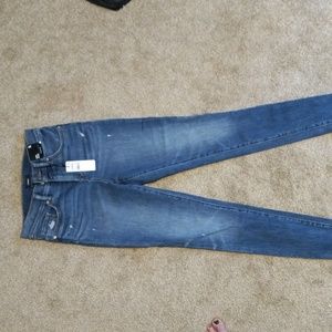 Express Skinny Mid Rise Jean